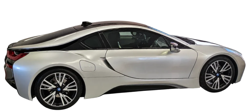 BMW i8 apres covering KDC